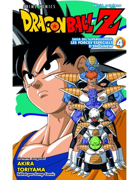 Bola de Drac Z Anime Comics Forces Especials Ginew nº 04 06